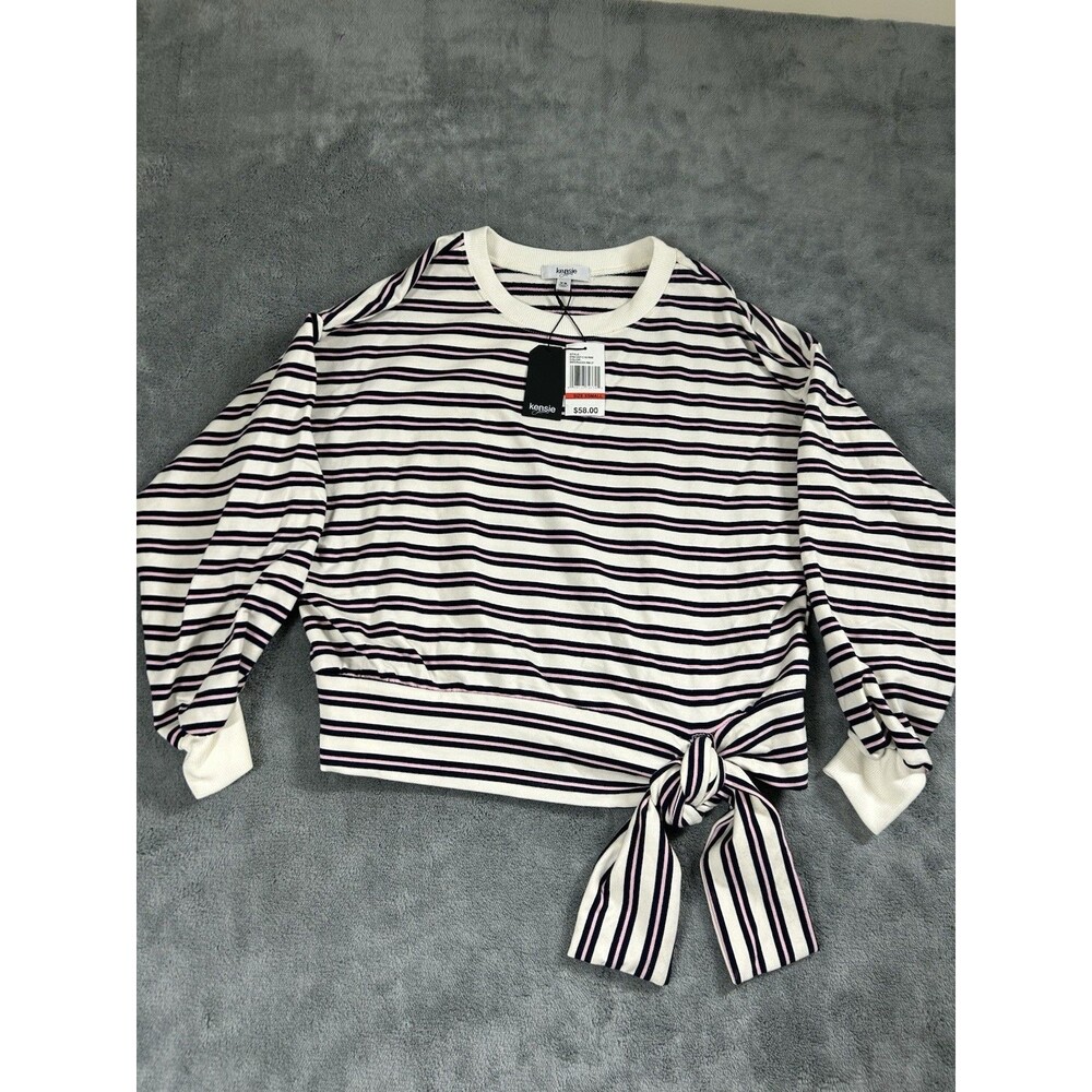 Kensie Womens Pullover Xsmall Multicolor with Elastic Waist $58.00 NEW 109